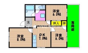 コーポ Ａの物件間取画像